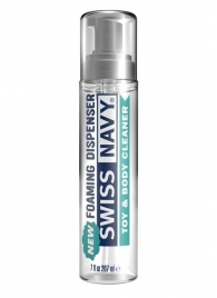 Очищающая пенка для игрушек и тела Swiss Navy Toy   Body Cleaner Foamer - 207 мл. - Swiss navy - купить с доставкой в Нижнекамске