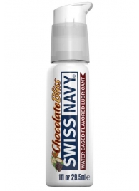 Лубрикант с ароматом шоколада Swiss Navy Chocolate Bliss Lube - 29,5 мл. - Swiss navy - купить с доставкой в Нижнекамске