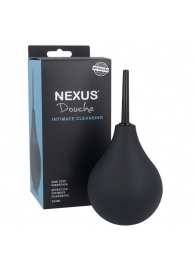 Черный анальный душ с обратным клапаном Non Return Valve Anal Douche - Nexus Range - купить с доставкой в Нижнекамске