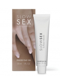Гель для мастурбации с ароматом кокоса Slow Sex Finger Play Gel - 30 мл. - Bijoux Indiscrets - купить с доставкой в Нижнекамске
