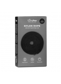 Черная веревка для бондажа Easytoys Bondage Rope - 5 м. - Easy toys - купить с доставкой в Нижнекамске