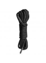 Черная веревка для бондажа Easytoys Bondage Rope - 5 м. - Easy toys - купить с доставкой в Нижнекамске