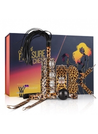Леопардовый эротический набор Wicked Wildcat - Secret Pleasure Chest - купить с доставкой в Нижнекамске