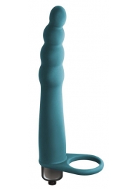 Зеленая вибронасадка для двойного проникновения Bramble - 16,5 см. - Lola Games - купить с доставкой в Нижнекамске