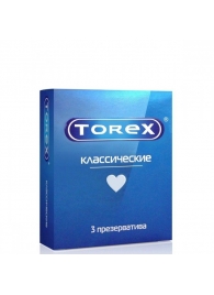 Гладкие презервативы Torex  Классические  - 3 шт. - Torex - купить с доставкой в Нижнекамске