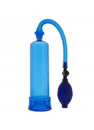 Синяя вакуумная помпа MENZSTUFF PENIS ENLARGER - Dream Toys - в Нижнекамске купить с доставкой