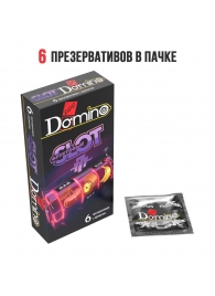 Ароматизированные презервативы DOMINO  Фруктовый слот  - 6 шт. - Domino - купить с доставкой в Нижнекамске