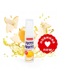 Гель-смазка Tutti-frutti со вкусом сочной дыни - 30 гр. - Биоритм - купить с доставкой в Нижнекамске