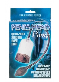 Помпа на головку фаллоса Penis Head Pump - Seven Creations - в Нижнекамске купить с доставкой