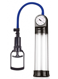 Прозрачная вакуумная помпа Sex Expert с манометром - Sex Expert - в Нижнекамске купить с доставкой