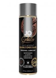 Лубрикант с ароматом шоколада JO GELATO DECADENT DOUBLE CHOCOLATE - 120 мл. - System JO - купить с доставкой в Нижнекамске