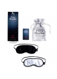 Набор из двух масок на глаза Soft Blindfold Twin Pack - Fifty Shades of Grey - купить с доставкой в Нижнекамске