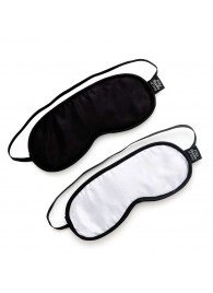 Набор из двух масок на глаза Soft Blindfold Twin Pack - Fifty Shades of Grey - купить с доставкой в Нижнекамске