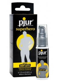 Сыворотка-пролонгатор pjur SUPERHERO Delay Serum - 20 мл. - Pjur - купить с доставкой в Нижнекамске