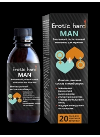 Мужской биогенный концентрат для усиления эрекции Erotic hard Man - 250 мл. - Erotic Hard - купить с доставкой в Нижнекамске