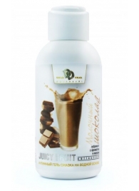 Интимный гель-смазка JUICY FRUIT с ароматом молочного шоколада - 100 мл. - БиоМед - купить с доставкой в Нижнекамске