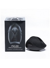 Черный инновационный мужской вибратор PULSE SOLO ESSENTIAL - Hot Octopuss - в Нижнекамске купить с доставкой