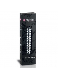 Рельефный фаллос для интенсивного электросекса Groovey George - 20 см. - MyStim - купить с доставкой в Нижнекамске