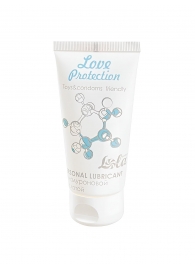 Увлажняющий лубрикант на водной основе Love Protection - 50 мл. - Lola Games - купить с доставкой в Нижнекамске