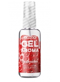 Интимный лубрикант EGZO AROMA с ароматом клубники - 50 мл. - EGZO - купить с доставкой в Нижнекамске