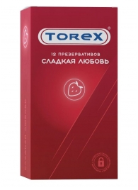 Презервативы Torex  Сладкая любовь  с ароматом клубники - 12 шт. - Torex - купить с доставкой в Нижнекамске