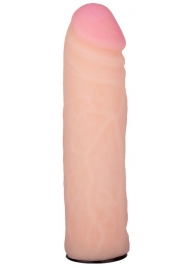 Пояс-трусики с насадкой Glamour Silver - 15,5 см. - LOVETOY (А-Полимер) - купить с доставкой в Нижнекамске