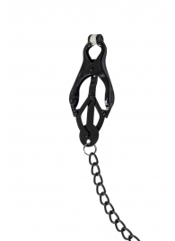 Зажимы на соски Darkside с цепочкой - Lola Games - купить с доставкой в Нижнекамске