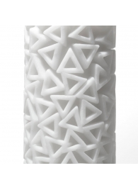 Белый 3D мастурбатор PILE - Tenga - в Нижнекамске купить с доставкой