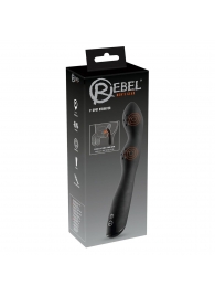 Черный вибромассажер простаты P-Spot - 23,5 см. - Orion - в Нижнекамске купить с доставкой