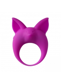 Фиолетовое эрекционное кольцо Kitten Kyle - Lola Games - в Нижнекамске купить с доставкой