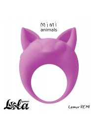Фиолетовое эрекционное кольцо Lemur Remi - Lola Games - в Нижнекамске купить с доставкой