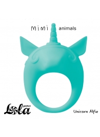 Зеленое эрекционное кольцо Unicorn Alfie - Lola Games - в Нижнекамске купить с доставкой