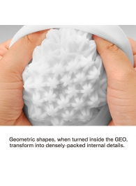 Белый мастурбатор Tenga Geo Coral - Tenga - в Нижнекамске купить с доставкой