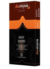Презервативы с увеличенным количеством смазки DOMINO Easy Entry - 6 шт. - Domino - купить с доставкой в Нижнекамске