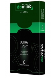 Супертонкие презервативы DOMINO Ultra Light - 6 шт. - Domino - купить с доставкой в Нижнекамске