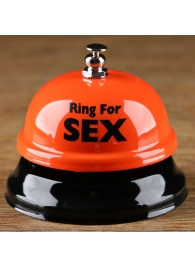Настольный звонок RING FOR SEX - Сима-Ленд - купить с доставкой в Нижнекамске