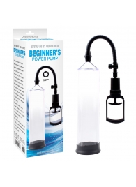 Прозрачная поршневая помпа Beginners Power Pump - Chisa - в Нижнекамске купить с доставкой