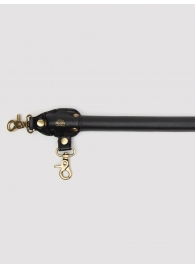 Черная распорка для ног Bound to You Faux Leather Spreader Bar - 50,8 см. - Fifty Shades of Grey - купить с доставкой в Нижнекамске