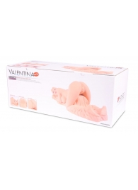 Мастурбатор-полуторс Valentina с двойным слоем материала - KOKOS - в Нижнекамске купить с доставкой