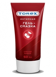 Смазка на водной основе TOREX  Спелая вишня  - 50 мл. - Torex - купить с доставкой в Нижнекамске