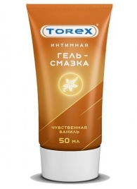 Смазка на водной основе TOREX  Чувственная ваниль  - 50 мл. - Torex - купить с доставкой в Нижнекамске