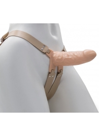 Телесный мужской парапротез MEN STYLE - 15 см. - LOVETOY (А-Полимер) - купить с доставкой в Нижнекамске