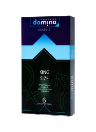 Презервативы увеличенного размера DOMINO Classic King size - 6 шт. - Domino - купить с доставкой в Нижнекамске