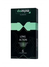 Презервативы с пролонгирующим эффектом DOMINO Classic Long action - 6 шт. - Domino - купить с доставкой в Нижнекамске