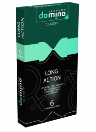 Презервативы с пролонгирующим эффектом DOMINO Classic Long action - 6 шт. - Domino - купить с доставкой в Нижнекамске