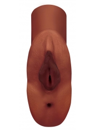 Коричневый мастурбатор Perfect Pussy Double Stroker - Pipedream - в Нижнекамске купить с доставкой