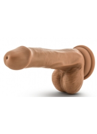 Кофейный фаллоимитатор Captain Mike - 15,24 см. - Blush Novelties