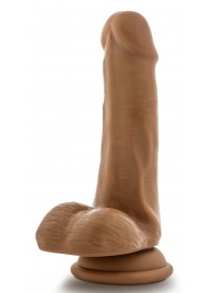 Кофейный фаллоимитатор Captain Mike - 15,24 см. - Blush Novelties