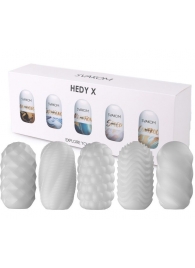 Набор из 5 мастурбаторов Hedy X5 Mixed - Svakom - в Нижнекамске купить с доставкой
