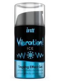 Жидкий интимный гель с эффектом вибрации Vibration! Ice - 15 мл. - INTT - купить с доставкой в Нижнекамске